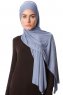 Melek - Hijab Jersey Premium Indigo - Ecardin
