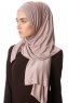Melek - Hijab Jersey Premium Gris Pierre - Ecardin
