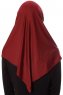 Mia - Hijab Al Amira Bordeaux One-Piece - Ecardin