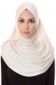 Mia - Hijab Al Amira Beige Clair One-Piece - Ecardin
