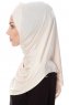Mia - Hijab Al Amira Beige Clair One-Piece - Ecardin