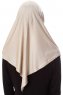 Mia - Hijab Al Amira Taupe Clair One-Piece - Ecardin