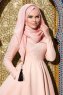 MW Gammelrosa Chiffon Hijab Sjal Muslima Wear 310202b