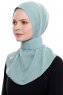 Narin - Hijab Crepe Pratique One-Piece Menthe