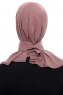 Narin - Hijab Crepe Pratique One-Piece Rose Pink