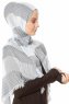 Necla - Hijab Deux Couleurs Bleu - Özsoy