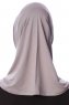 Nehir - Hijab 2-Piece Al Amira Gris Clair