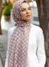 Nesrin - Hijab à Motifs Marron