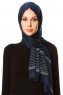 Nihal - Hijab Bleu Marin - Özsoy