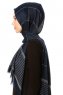 Nihal - Hijab Bleu Marin - Özsoy