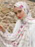 Pariza - Hijab à Motifs Jaune