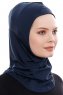 Pinar - Hijab Sport Bleu Marin - Ecardin
