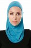 Pinar - Hijab Sport Pétrole - Ecardin