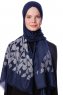Roshan - Hijab Bleu Marin - Özsoy