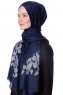 Roshan - Hijab Bleu Marin - Özsoy