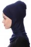Safiye - Bonnet Ninja Bleu Marin - Ecardin