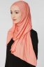 Seda Aprikos Jersey Hijab Sjal Ecardin 200243b