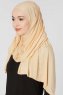 Seda Gold Jersey Hijab Sjal Ecardin 200234b