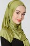 Seda Olivgrön Jersey Hijab Ecardin 200240c