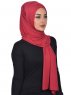 Sofia - Hijab Coton Pratique Bordeaux