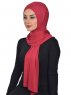 Sofia - Hijab Coton Pratique Bordeaux