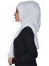 Sofia - Hijab Coton Pratique Blanc
