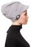 Sumeyye - Turban Gris Clair