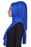 Tamara - Hijab Coton Pratique Bleu