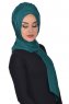 Tamara - Hijab Coton Pratique Vert Foncé