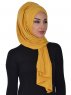 Tamara - Hijab Coton Pratique Moutarde