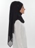 Viola Svart Chiffon Hijab Ayse Turban 325510c