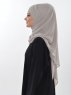 Viola Taupe Chiffon Hijab Ayse Turban 325511b