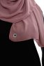 Yara - Hijab Crepe Pratique One-Piece Rose Pink