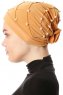 Yaren - Turban Crepe Chiffon Moutarde - Sehr-i Sal