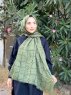 Zakiyah - Hijab En Coton à Motif Kaki