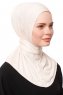 Zeliha - Hijab Pratique Viscose Beige Clair