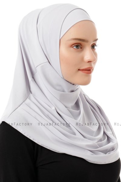 Esma - Hijab Amira Gris Milennium - Firdevs