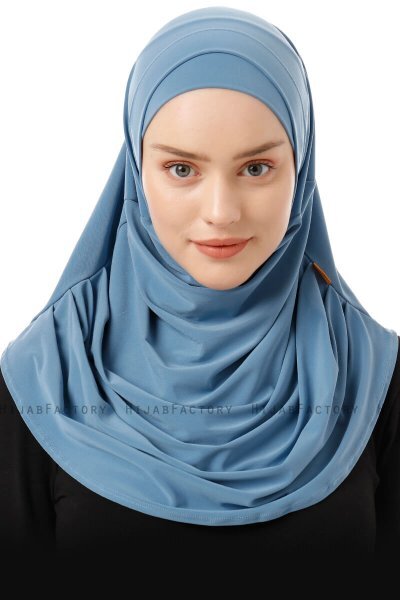 Esma - Hijab Amira Indigo - Firdevs