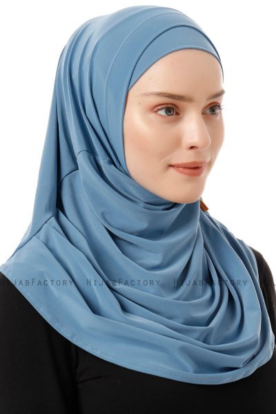 Esma - Hijab Amira Indigo - Firdevs