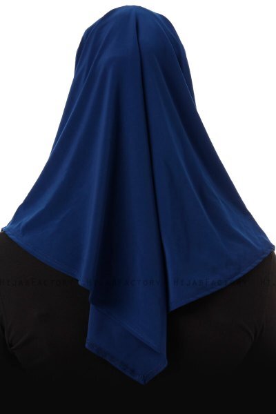 Esma - Hijab Amira Bleu Marin Clair - Firdevs