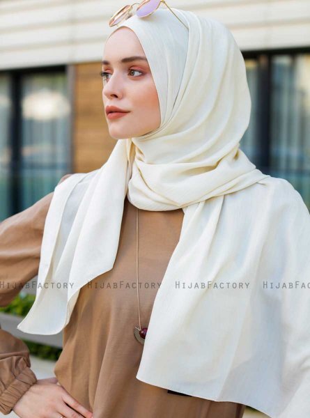Emira - Hijab Crème - Sal Evi