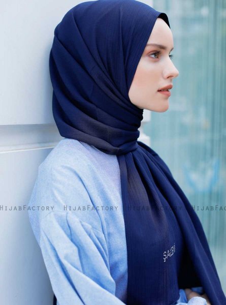 Emira - Hijab Bleu Marin - Sal Evi