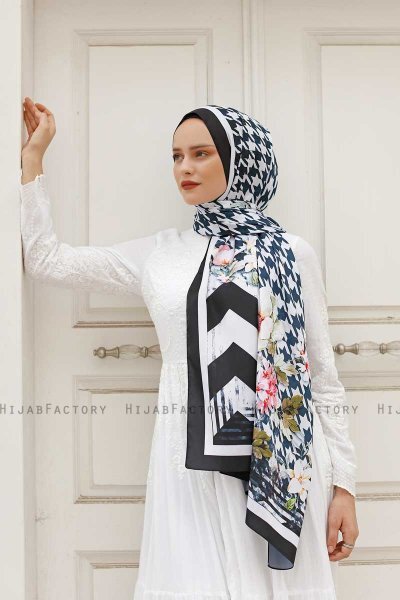 Hijab Twill à Motifs Cristal - Sal Evi