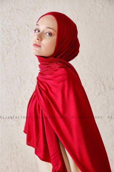 Sibel - Hijab Jersey Bordeaux