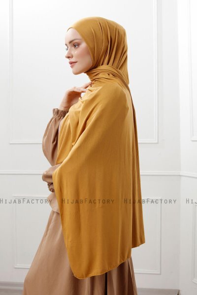 Sibel - Hijab Jersey Moutarde