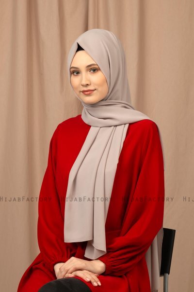 Yildiz - Hijab Crepe Chiffon Sand