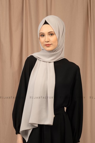 Yildiz - Hijab Crepe Chiffon Beige