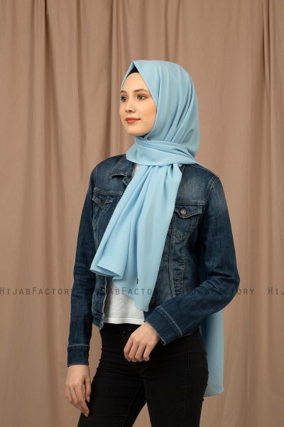 Yildiz - Hijab Crepe Chiffon Indigo