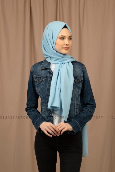 Yildiz - Hijab Crepe Chiffon Indigo