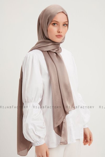 Berrak - Hijab Janjanli Taupe